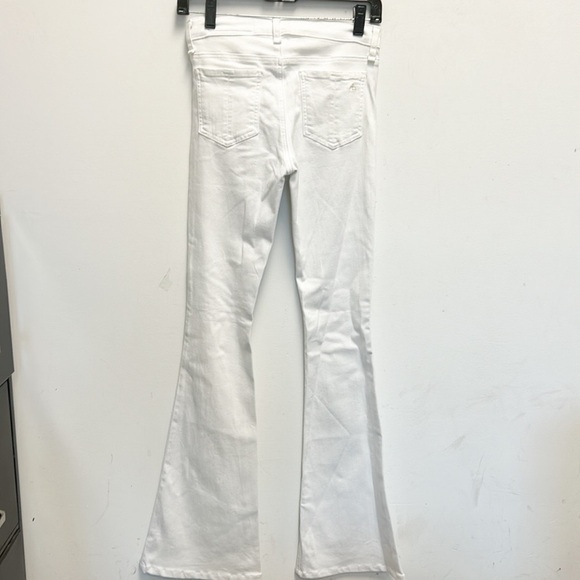 Rag & Bone ripped High Rise Bell Jeans - Picture 5 of 7